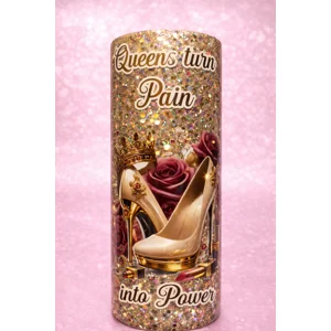 Crowned in Confidence 20 oz Skinny Thermal Tumbler