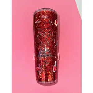 Nail Tech Snow Globe 24 oz Tumbler