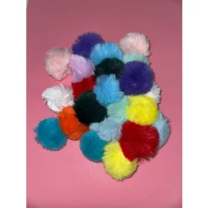 Puff Ball for Key Chain