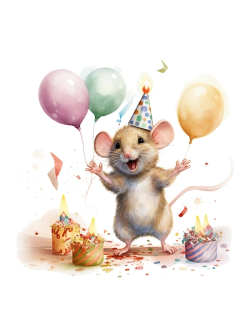Birthday Mouse