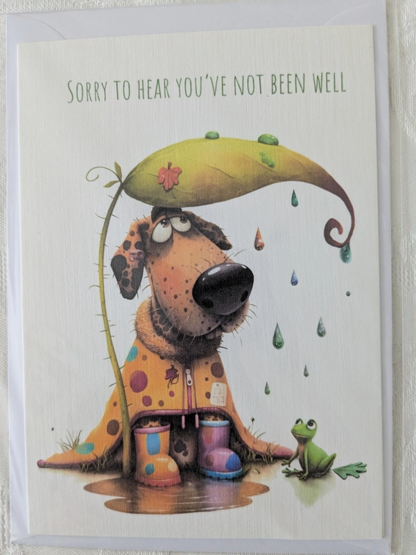 small card/ wallet Get Well