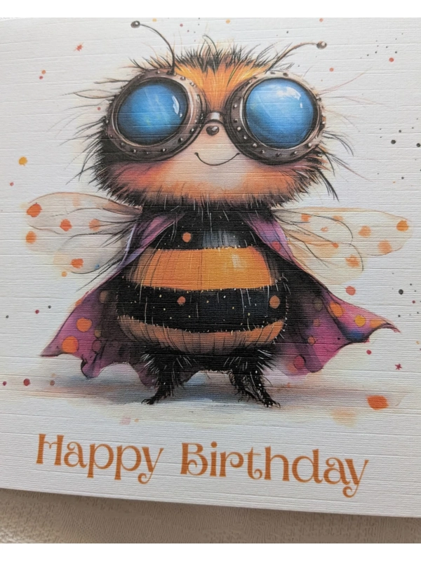 Bee with Big Glasses