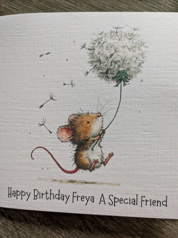 Mouse & Dandelion