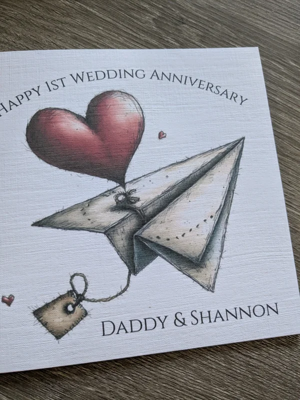 1st Wedding Anniversary (Paper)