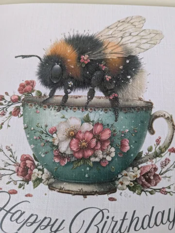 Bee on a Teacup