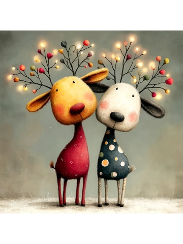 Quirky Reindeers