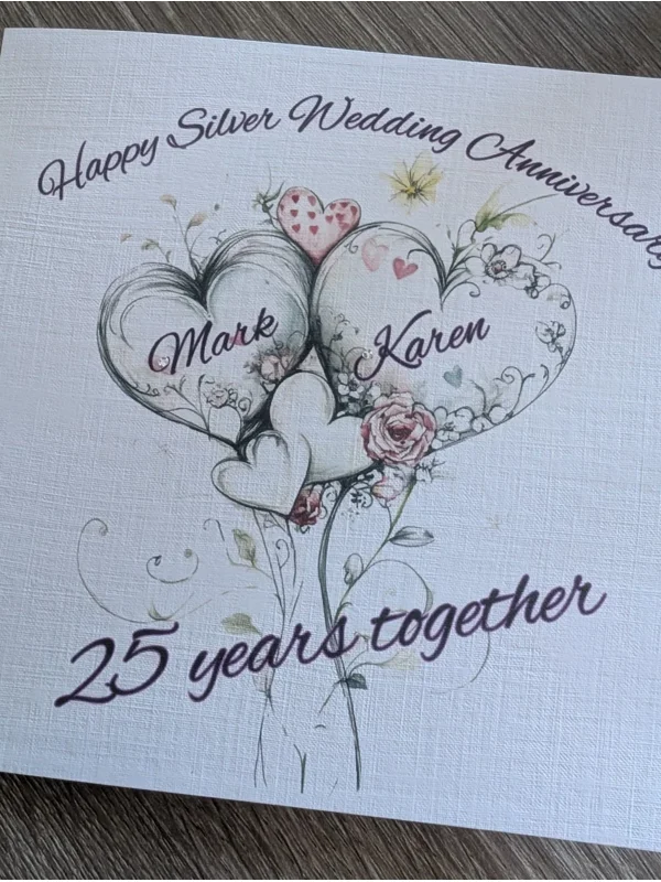 25th Silver Wedding Anniversary