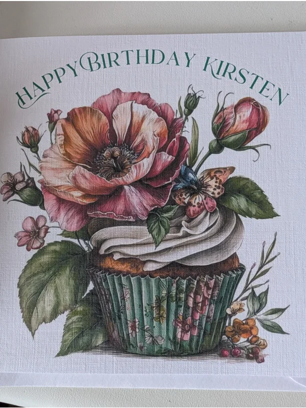 Floral Cupcakes
