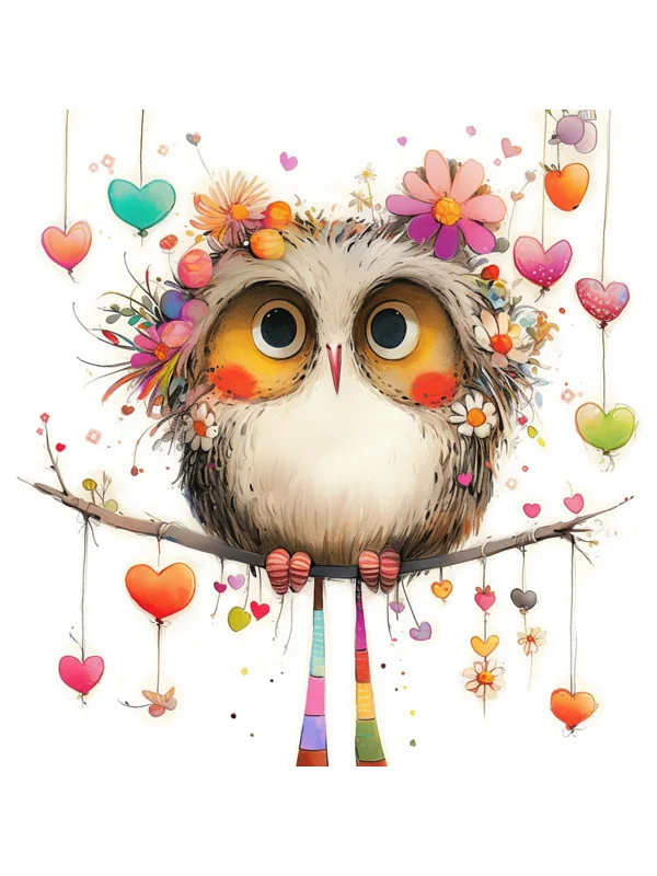 Whimsical Owl