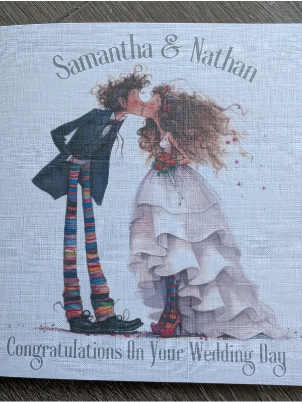 Quirky Bride and Groom