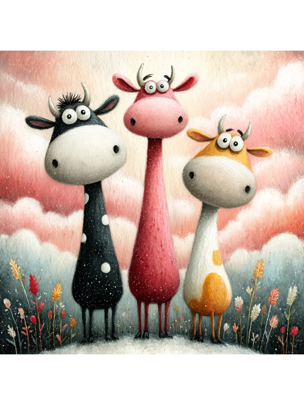 Quirky Tall  Animals