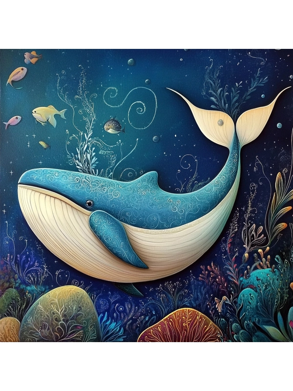 Beautiful Blue Whale