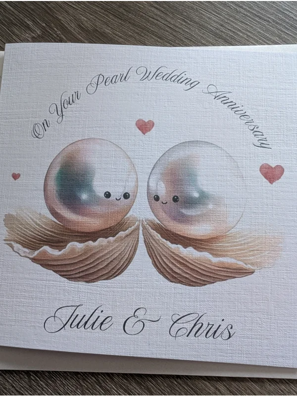 Pearl (30th) wedding anniversary