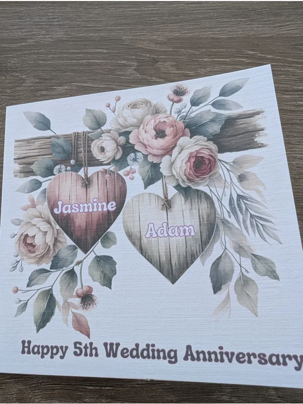 5th Wedding Anniversary