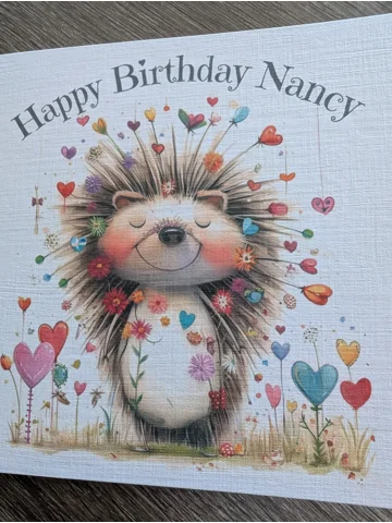 Whimsical Hedgehog