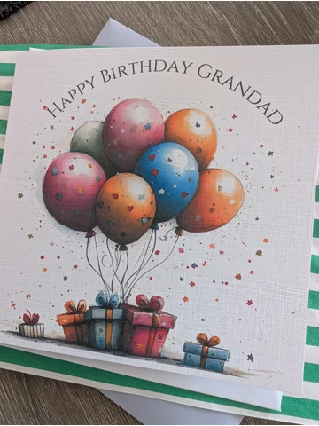 Balloon and Presents