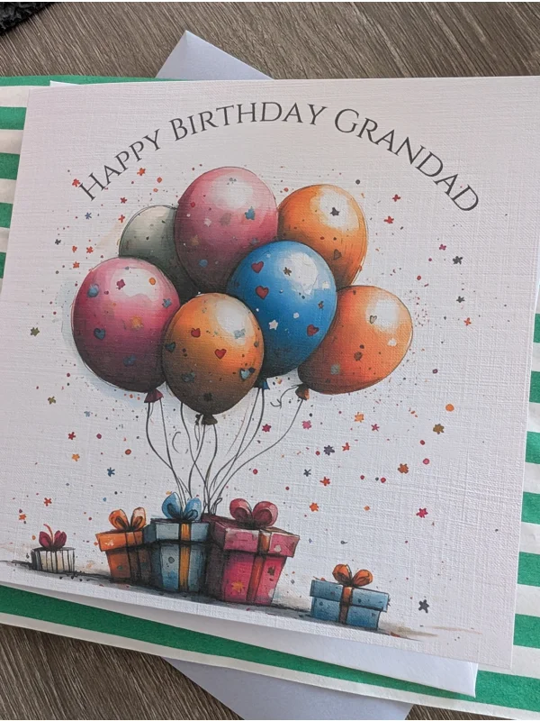 Balloon and Presents