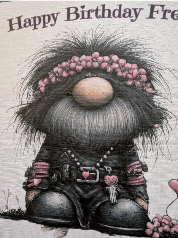Cute Black Gonk / Gnome