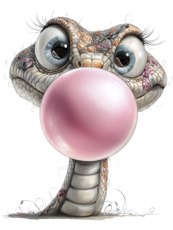 Bubble Gum Snake
