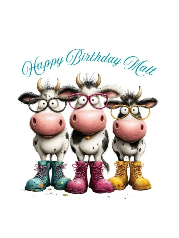 Cows in Boots