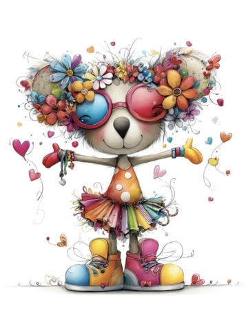 Colourful Crazy Animals