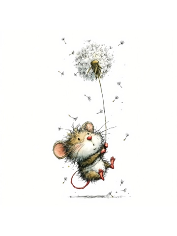 Mouse & Dandelion