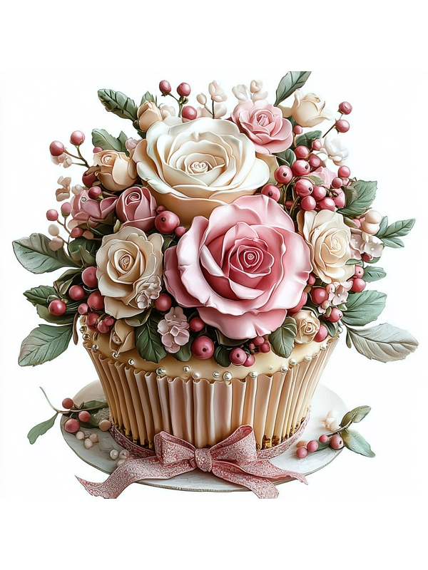 Floral Cupcakes