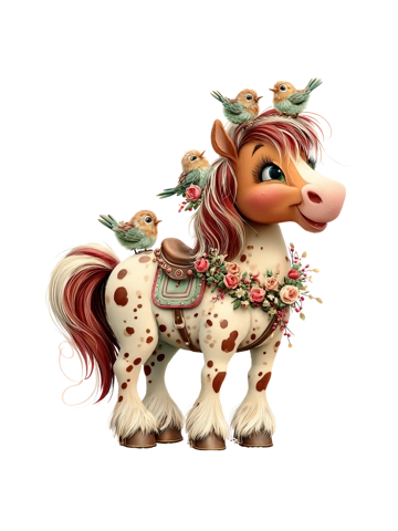 Pretty Horses & Birds