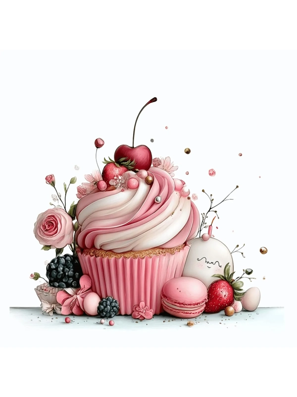 Pink Cupcake