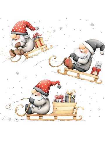 Gnomes Sledging