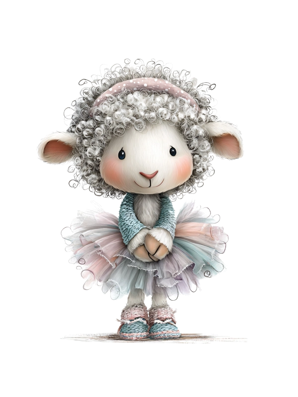 Little Lamb in Tutu