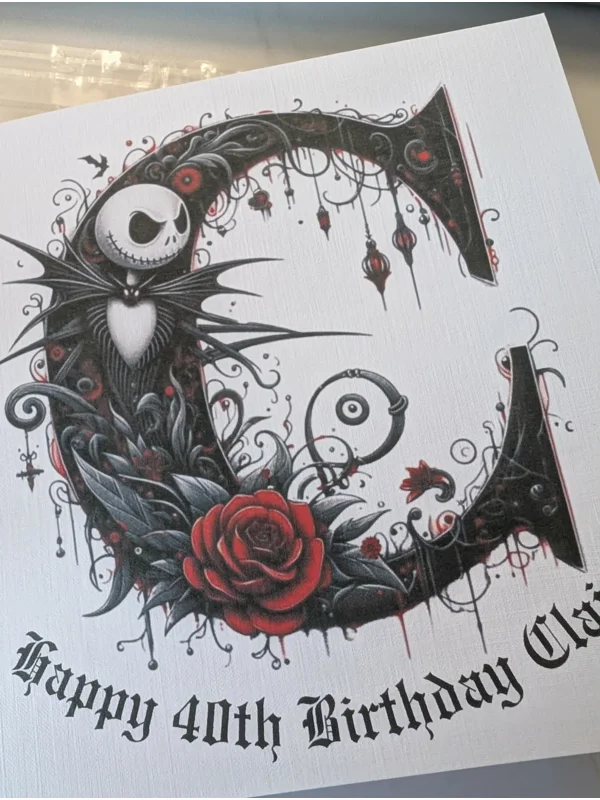 Jack Skellington Initial