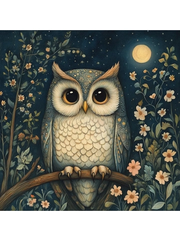 Owls at night