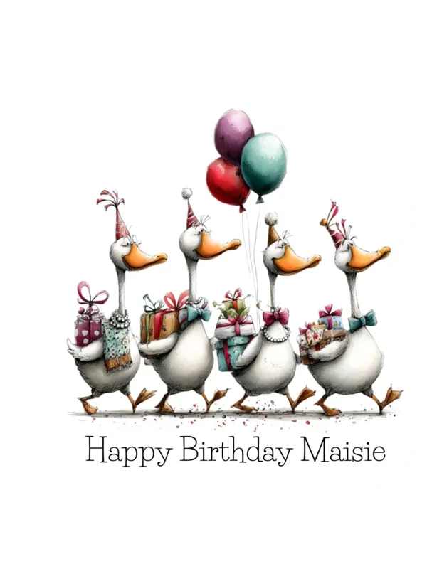 Goose Birthday Parade