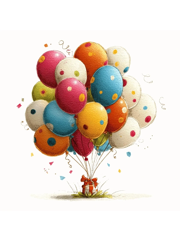 Polka Dot Balloons