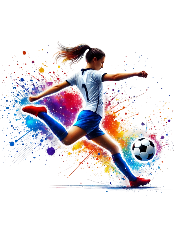 Girl / Lady Footballer