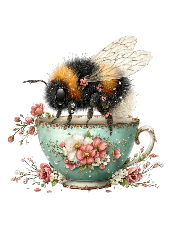 Bee on a Teacup