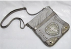Grey Designer Cross Body Handbag