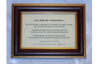 Faith - Framed Poem