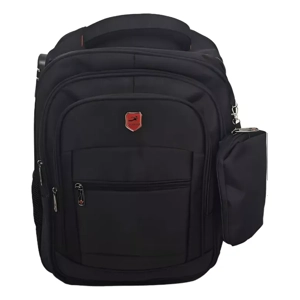 Mochila Irun Porta Notebook Premium Usb Cable Aux + Candado