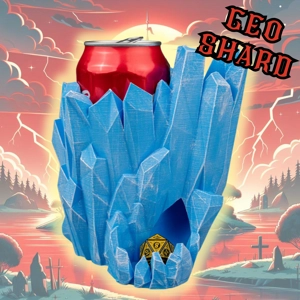 Dice Tower Can Holder - Geo Shard
