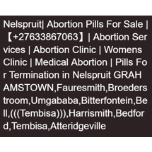 Nelspruit| Abortion Pills Fo..