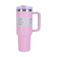 40 oz Insulated Tumbler with Straw, Handle & Lid – Stainless Steel, Hot & Cold Drinks, Fits Car Cup 40 oz Insulated Tumbler with Straw, Handle & Lid – Stainless Steel, Hot & Cold Drinks, Fits Car Cup