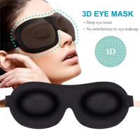 3D Contoured Sleep Mask 100% Light Blocking Eye Mask Ultra-Soft Skin-Friendly Material Breathable Ey 3D Contoured Sleep Mask 100% Light Blocking Eye Mask Ultra-Soft Skin-Friendly Material Breathable Ey
