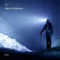 5 LED Flashlight Rechargeable with Built in Battery Strong Light Camping Adventure Fishing Head Ligh