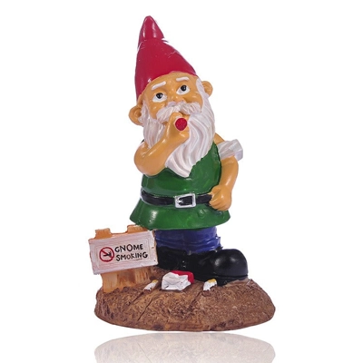 White bearded dwarf resin garden decoration White bearded dwarf resin garden decoration