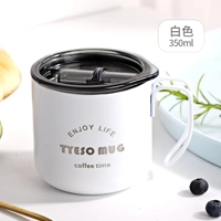 Nordic Style Metal Coffee Cup with Lid Office Workers Portable Coffe Milk Breakfast TYESO Mug Tazze Nordic Style Metal Coffee Cup with Lid Office Workers Portable Coffe Milk Breakfast TYESO Mug Tazze