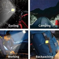 COB LED Mini Flashlight Super Bright EDC Keychain Light Outdoor Emergency Camping Pocket Lamp with T COB LED Mini Flashlight Super Bright EDC Keychain Light Outdoor Emergency Camping Pocket Lamp with T