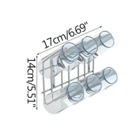 DIY Storage Holder Stainless Steel Kitchen Organizer Multifunction Kitchen Shelf Wall Drain Dish Bas