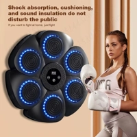 Smart Music Boxing Machine Boxing Training Punching Equipment Boxing Reaction Wall Target Workout Bo